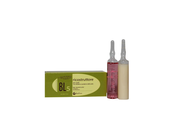 BL5 Ricostruttore per capelli MONODOSE- keratina e proteine della seta - 2x12 ml