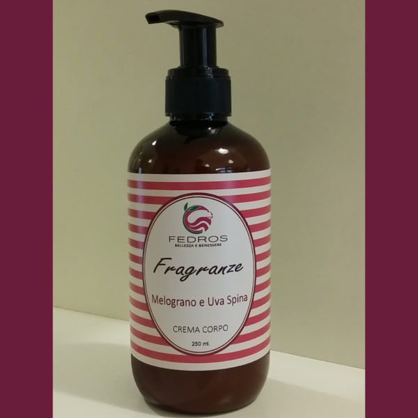 Crema Corpo Melograno e Uva Spina - 250 ml