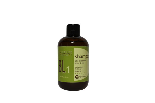 BL1 Shampoo - olio di baobab e semi di lino - 250 ml