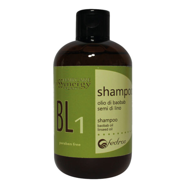 BL1 Shampoo rimpolpante - olio di baobab e semi di lino - 1000 ml