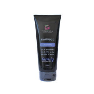 Shampoo Nutriente per Capelli Trattati 200 ml - Olio di Macadamia, Olii di Oliva e Lino ed Estratto di Avena